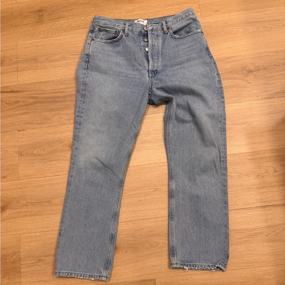 Agolde Light Blue Denim Jeans